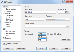 WinSCP
